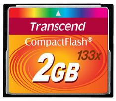 Atminties kortelė Transcend CF 2GB, Sparta iki 133x