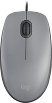logitech silent mouse - Logitech M110 Grey (Pilka) - 1 nuotrauka