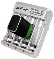 elementai aa - LogiLink Battery Charger Lightweight - 5 nuotrauka