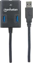 usb 4 port hub - Kabelis MANHATTAN SuperSpeed USB 3.0 Hub 4 Ports USB 2.0 - 4 nuotrauka