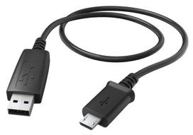 Hama Cable Micro USB / USB Black 0.6m
