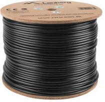 lanberg utp 305 m - Laidas Lanberg Outdoor LAN Cable UTP LCU5-21CU-0305-BK CAT5E 305m Black - 2 nuotrauka