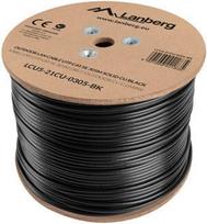 lanberg utp 305 m - Laidas Lanberg Outdoor LAN Cable UTP LCU5-21CU-0305-BK CAT5E 305m Black - 3 nuotrauka