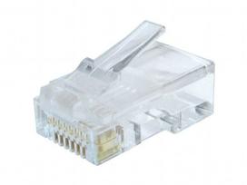 6 cat lan - Gembird Modular Plug 8P8C CAT6 UTP 50pcs. LC-8P8C-002/50 - 2 nuotrauka