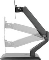 monitoriu laikiklis 100x100 - NewStar Flat Screen Desk Mount 10-32'' Black - 3 nuotrauka