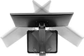 monitoriu laikiklis 100x100 - NewStar Flat Screen Desk Mount 10-32'' Black - 10 nuotrauka