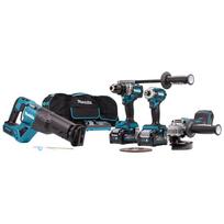 Makita DK0126G401 (DF001G+GA005G+TD001G+JR001G); 40 V; 2x4,0 Ah akum.