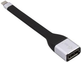 kabelia dp - i-Tec USB-C Flat DisplayPort Adapter - 1 nuotrauka