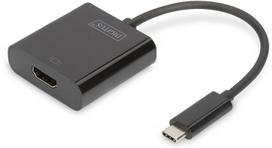 hdmi type c laidas - Digitus DA-70852 USB Type-C 4K HDMI Graphic Adapter - 1 nuotrauka