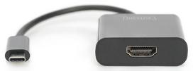 hdmi type c laidas - Digitus DA-70852 USB Type-C 4K HDMI Graphic Adapter - 2 nuotrauka