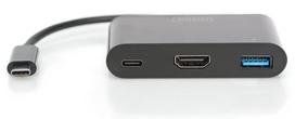 hdmi adapteris laidas - Digitus DA-70855 Multiport Adapter - 2 nuotrauka