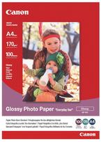 foto popierius a4 - CANON GP-501 photo paper glossy A4 100Blatt - 1 nuotrauka