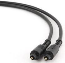 optical audio cable - Gembird Toslink Optical Cable Audio Black 10m - 1 nuotrauka