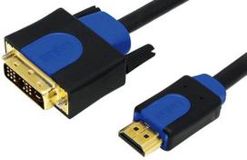 hdmi to dvi d cable - LogiLink Cable HDMI to DVI 2m - 1 nuotrauka