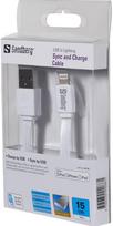 apple laidu - Sandberg Cable USB to Apple Lightning 1 m - 2 nuotrauka