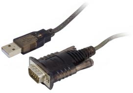 usb adapteris rs232 - Unitek Adapter USB to RS232 Black 1.5m - 1 nuotrauka