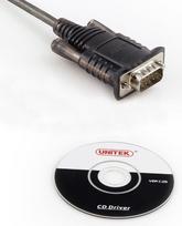 usb adapteris rs232 - Unitek Adapter USB to RS232 Black 1.5m - 4 nuotrauka