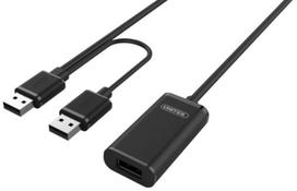 prailgintuvas 10m - Unitek Cable USB / USB Black 10m - 1 nuotrauka