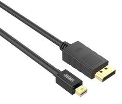 display port laidas - Unitek Cable Mini Display / Display Black 3m - 2 nuotrauka