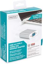 usb vga adapteris - Digitus USB Type-C VGA Graphic Adapter - 4 nuotrauka
