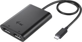 display port laidas - i-Tec Adapter USB-C 3.1 to 2 x DisplayPort - 1 nuotrauka