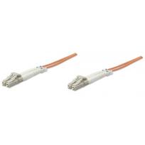 Intellinet LC-LC Fiber Optic Patch Cable OM-3 1m