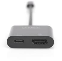 type c usb hdmi - Digitus USB Type-C 4K HDMI Graphics Adapter + USB-C (PD) - 3 nuotrauka