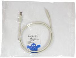 usb type c to usb 2.0 - Logilink USB 2.0 Type-C To Type-B Cable White 2m - 5 nuotrauka