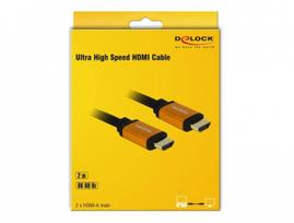 hdmi laidas 2m - Delock 8572 Ultra High Speed HDMI Cable 2m - 3 nuotrauka
