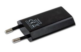 usb 5v 1a adapteris - Techly Slim USB Charger 5V/1A Black - 3 nuotrauka
