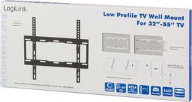 sieninis tv stovas - LogiLink BP0011 TV Wall Mount 32–55" - 3 nuotrauka