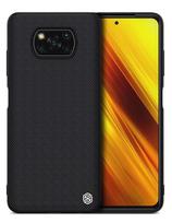 xiaomi poco x3 deklas - Nillkin "Textured Case Xiaomi Poco X3 NFC/ X3 Pro" Black - 1 nuotrauka
