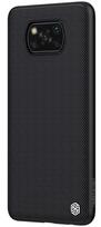 xiaomi poco x3 deklas - Nillkin "Textured Case Xiaomi Poco X3 NFC/ X3 Pro" Black - 3 nuotrauka