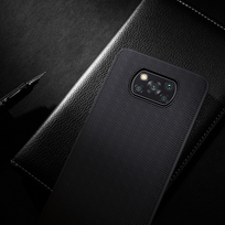 xiaomi poco x3 deklas - Nillkin "Textured Case Xiaomi Poco X3 NFC/ X3 Pro" Black - 6 nuotrauka