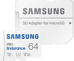 Atm.kort. SAMSUNG PRO Endurance microSD 64 GB / MB-MJ64KA/EU