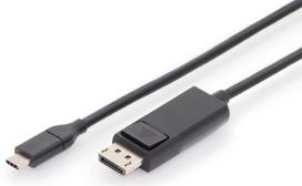 usb c to displayport - ASSMANN USB Type-C Gen 2 Adapter Cable | AK-300333-020-S - 1 nuotrauka