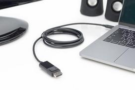 usb c to displayport - ASSMANN USB Type-C Gen 2 Adapter Cable | AK-300333-020-S - 3 nuotrauka