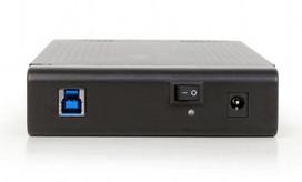 hdd case - Gembird External HDD Enclosure 3,5" USB 3.0 Black EE3-U3S-3 - 2 nuotrauka
