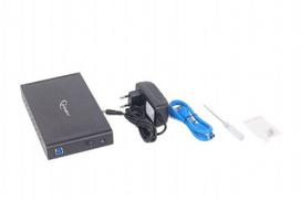 hdd case - Gembird External HDD Enclosure 3,5" USB 3.0 Black EE3-U3S-3 - 3 nuotrauka