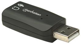 garso plokste usb - MANHATTAN Hi-Speed 3D Sound Adapter 5.1 USB - 9 nuotrauka