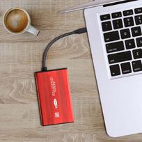 ssd external hard drive -  Qoltec External Hard Drive Case, 2.5" - 4 nuotrauka