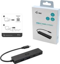 usb c ilgintuvas - I-TEC USB-C Metal HUB 2xUSB 3.0 2xUSB-C | C31HUBMETAL2A2C - 2 nuotrauka