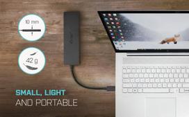 usb c ilgintuvas - I-TEC USB-C Metal HUB 2xUSB 3.0 2xUSB-C | C31HUBMETAL2A2C - 8 nuotrauka