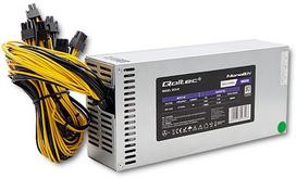 psu 800w - Maitinimo blokas Qoltec PSU 1800W, 60 mm, 1800 W - 2 nuotrauka