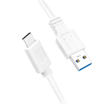 Pirkti Logilink USB 3.2 Gen 1x1 Cable CU0175 1,5 m, White, USB-A Male, USB-C Male - Photo 1