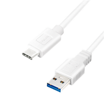 Pirkti Logilink USB 3.2 Gen 1x1 Cable CU0175 1,5 m, White, USB-A Male, USB-C Male - Photo 2