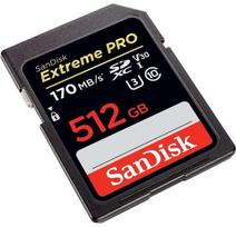 sandisk extreme 512gb - Atminties kortelė SanDisk Extreme Pro 512GB Class 10 UHS-I Series - 2 nuotrauka