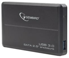 Gembird 2.5" HDD External Enclosure w/ USB 3.0 Black