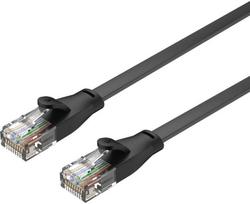 unitek cat 6 utp - Unitek Cat 6 UTP RJ45 Flat C1813GBK, 10 m - 1 nuotrauka