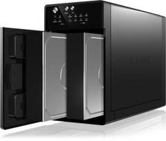 icy box external 3.5 - ICY BOX 3.5" Dual RAID System USB 3.0 - 2 nuotrauka